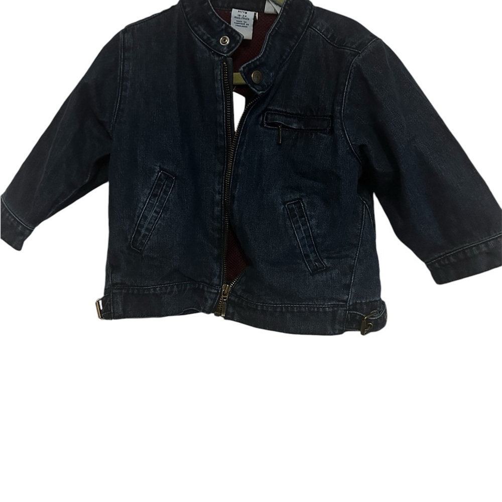 NWT GAP BABY GIRL TODDLER JEANS DENIM JACKET 18-24 M